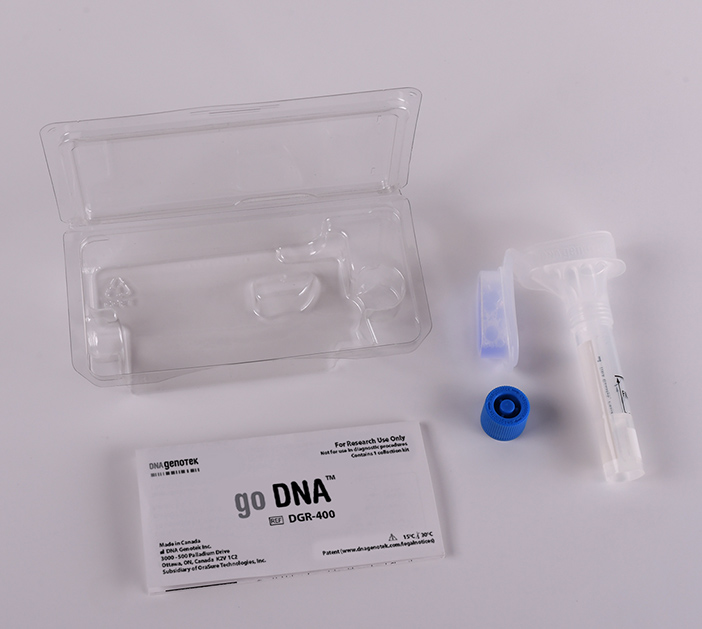 go-dna DGR-400 采集 DNA 样本